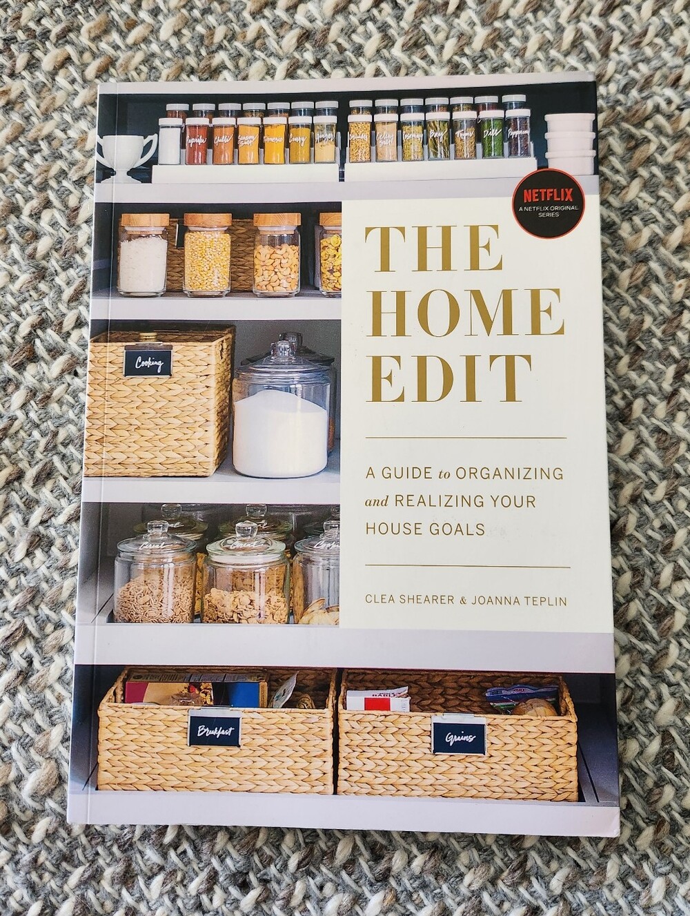 The Home Edit Book By Clair Shearer & Joanna Teplin Labels Included